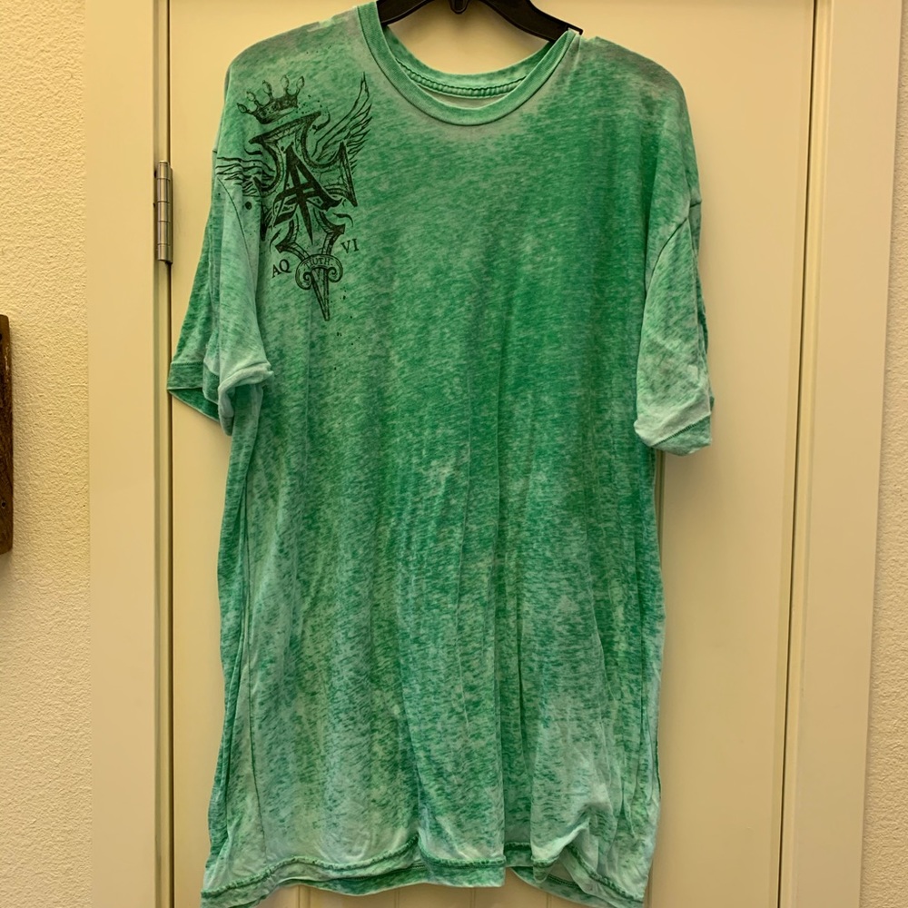 Aqua shirt